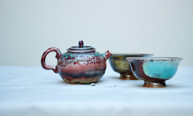Watercolor 'Four Seasons' Teapot 150ml  Teaware- Cha Moods