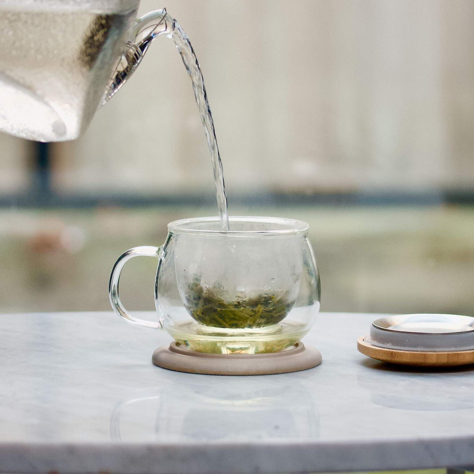 3 in 1 Glass Tea Cup 320ml
