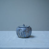 Raw 'Harvest Pot' Wood Fired Ceramic Tea Canister