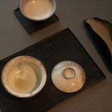 Raw 'Early Fog' Wood Fired Ceramic Gaiwan 120ml Teaware- Cha Moods