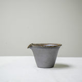 Raw 'Purple Pearl' Wood Fired Ceramic Fairness Cup 110ml