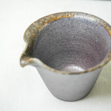 Raw 'Purple Pearl' Wood Fired Ceramic Fairness Cup 110ml