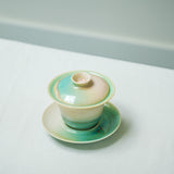 Watercolor 'Jade Spring' Gaiwan 150ml