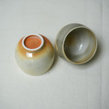 Watercolor 'Cedar Beige' Tea cups 90ml  Teaware- Cha Moods