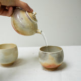 Watercolor 'Cedar Beige' Tea cups 90ml  Teaware- Cha Moods