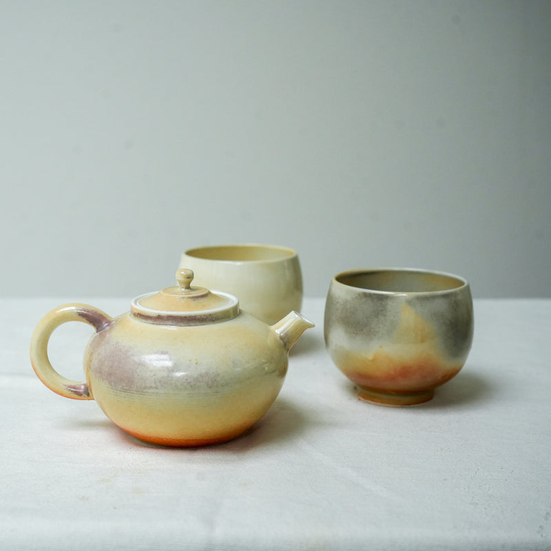 Watercolor  'Jade' Ceramic Teapot 200ml  Teaware- Cha Moods