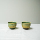 Watercolor 'Matcha Peach' Tea cups 100ml  Teaware- Cha Moods
