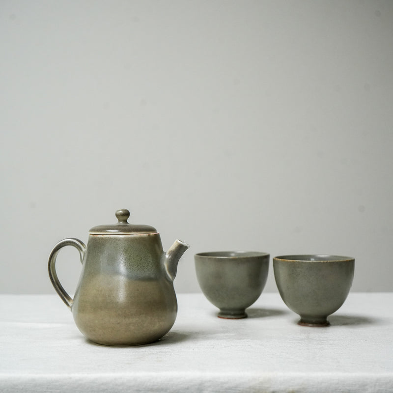 Watercolor Steel Egg' Teapot 180 theeservies Cha Moods
