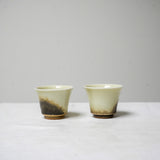 Watercolor 'Sand Beige' Tea Cups v2 90ml  Teaware- Cha Moods