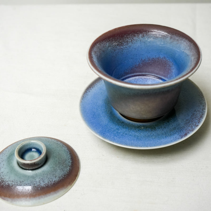 Watercolor 'Starry Earth' Gaiwan 150ml  Teaware- Cha Moods