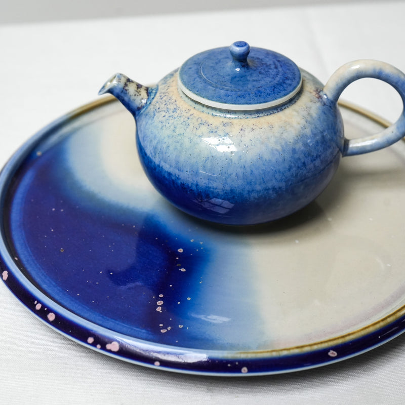 Watercolor 'Royal Sky' Teapot 160ml  Teaware- Cha Moods