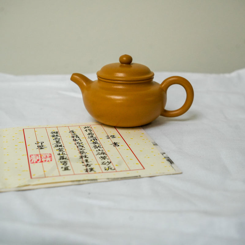 Yixing Duanni Fanggu Teapot 120ml  Teaware- Cha Moods