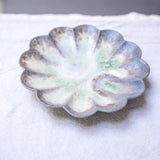 Raw Handmade Jingdezhan Wood Fired Ceramic Floral Tea Tray 12cm  Teaware- Cha Moods
