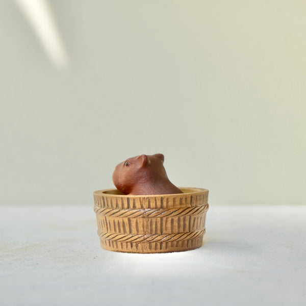 Bathing Capybara Tea Pet Teaware- Cha Moods