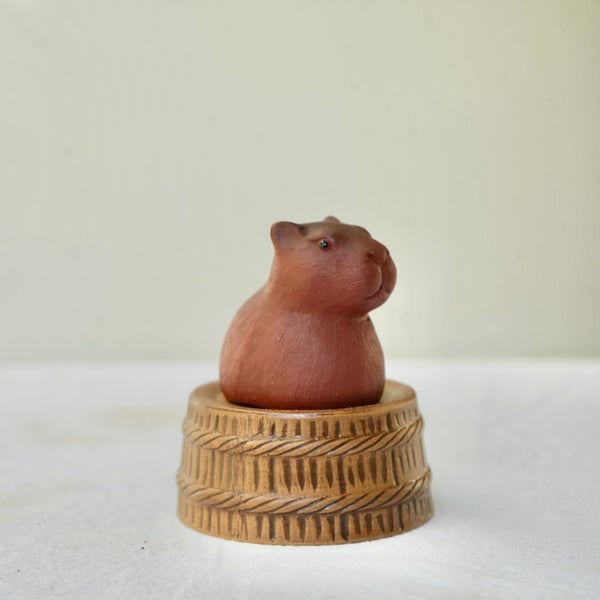 Bathing Capybara Tea Pet Teaware- Cha Moods