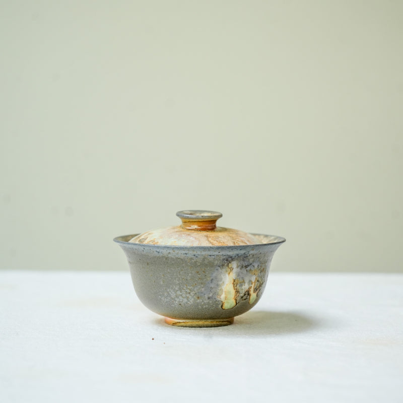 Raw 'Milky Way' Wood Fired Ceramic Gaiwan 100ml Teaware- Cha Moods