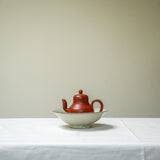 Wabi-sabi Jingdezhen Ceramic Moon Tea Tray Teaware- Cha Moods