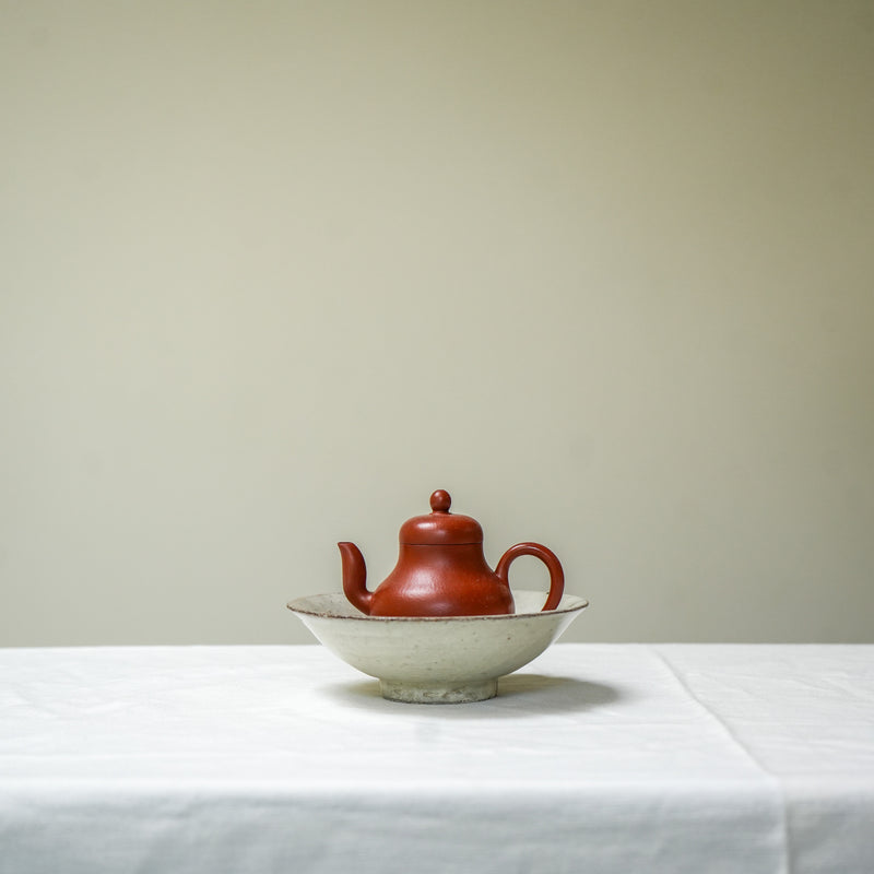 Wabi-sabi Jingdezhen Ceramic Moon Tea Tray Teaware- Cha Moods