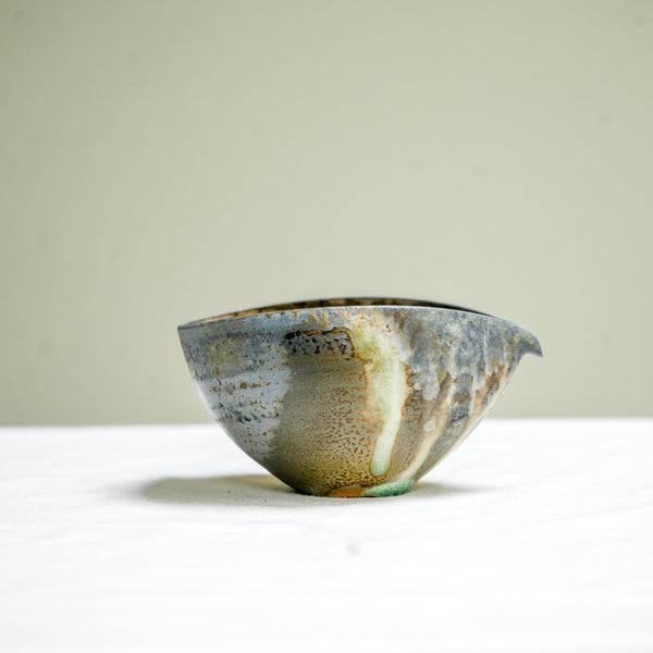 Raw 'Sunseed' Wood Fired Ceramic Fairness Cup 120ml Teaware- Cha Moods