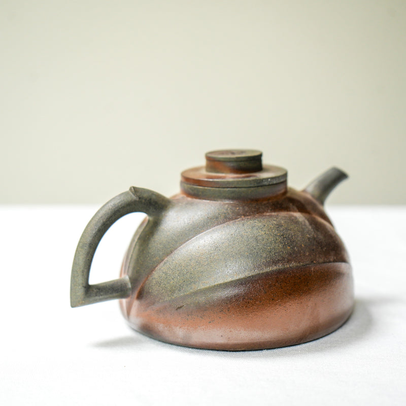 Wood-Fired Duanni Bamboo Yixing Teapot – 200ml Teapot- Cha Moods