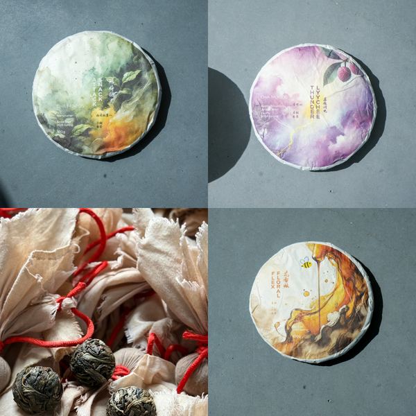 Treat yourself Young Sheng Pu'er Tasting Set Tea & Infusions- Cha Moods