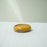 Raw 'Autumn ring' Wood Fired Ceramic Tea Tray
