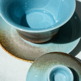 Watercolor 'Blue Earth' Gaiwan 150ml  Teaware- Cha Moods