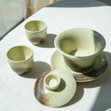 Watercolor 'Sand Earth' Tea cups 50ml  Teaware- Cha Moods