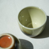 Watercolor 'Sand Earth' Tea cups 75ml  Teaware- Cha Moods