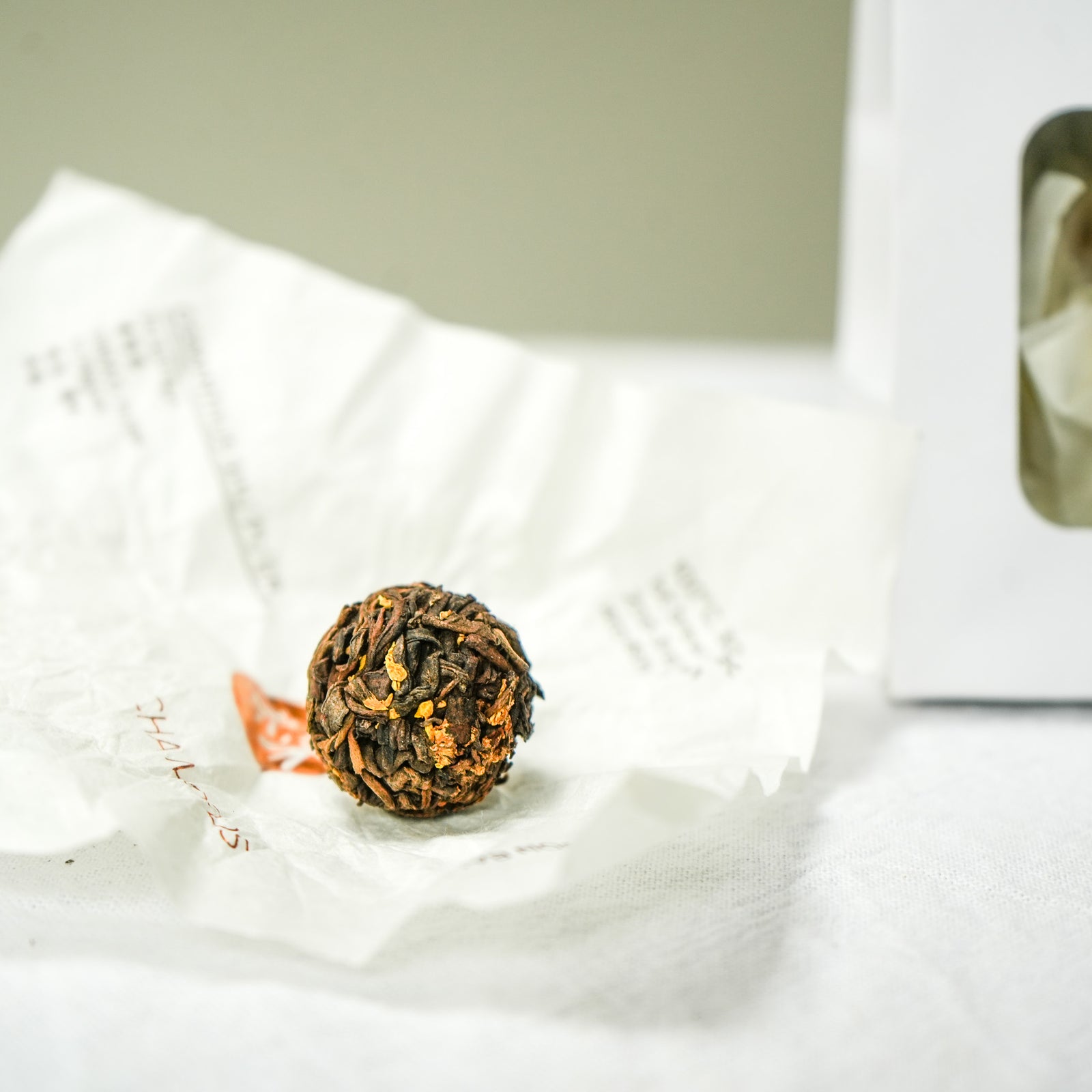 Osmanthus Pu'er Dragon Ball - Shu Pu'er - Puerh Tea - chamoods.com