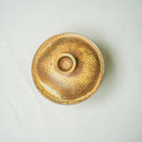 Raw 'Golden Drift' Wood Fired Ceramic Gaiwan 110ml