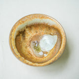 Raw 'Golden Drift' Wood Fired Ceramic Gaiwan 110ml
