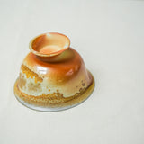 Raw 'Golden Drift' Wood Fired Ceramic Gaiwan 110ml