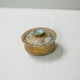 Raw 'Golden Pearl' Wood Fired Ceramic Gaiwan 110ml
