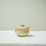 Raw 'Moss Pool' Wood Fired Ceramic Gaiwan 110ml