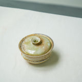 Raw 'Moss Pool' Wood Fired Ceramic Gaiwan 110ml