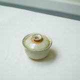 Raw 'Pale Amber' Wood Fired Ceramic Gaiwan 110ml