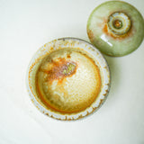 Raw 'Pale Amber' Wood Fired Ceramic Gaiwan 110ml
