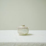 Raw 'Pale Aurora' Wood Fired Ceramic Gaiwan 110ml