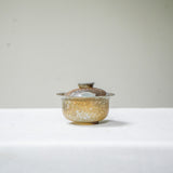 Raw 'Tidal Pool' Wood Fired Ceramic Gaiwan 110ml
