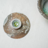 Raw 'Tidal Pool' Wood Fired Ceramic Gaiwan 110ml