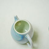 Watercolor 'Sea Mist' Teapot 130ml