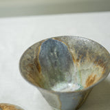 Raw 'Ashen Flame' Wood Fired Ceramic Gaiwan 100ml Teaware- Cha Moods