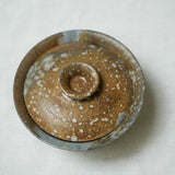 Raw 'Meteorite Shell' Wood Fired Ceramic Gaiwan 100ml Teaware- Cha Moods