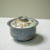 Raw 'Sealed Earth' Wood Fired Ceramic Gaiwan 100ml Teaware- Cha Moods