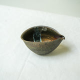 Raw 'Ash Current' Wood Fired Ceramic Fairness Cup 120ml