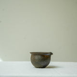Raw 'Forest Ember' Wood Fired Ceramic Fairness Cup 120ml
