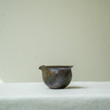 Raw 'Forest Ember' Wood Fired Ceramic Fairness Cup 120ml
