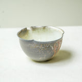 Raw 'Moon Milk' Wood Fired Ceramic Fairness Cup 120ml