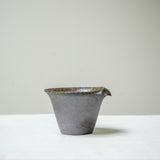 Raw 'Purple Pearl' Wood Fired Ceramic Fairness Cup 110ml